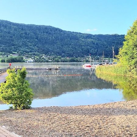 Ossiacher See Apartment: Lakefront Access with Heated Pool Bodensdorf Exterior photo